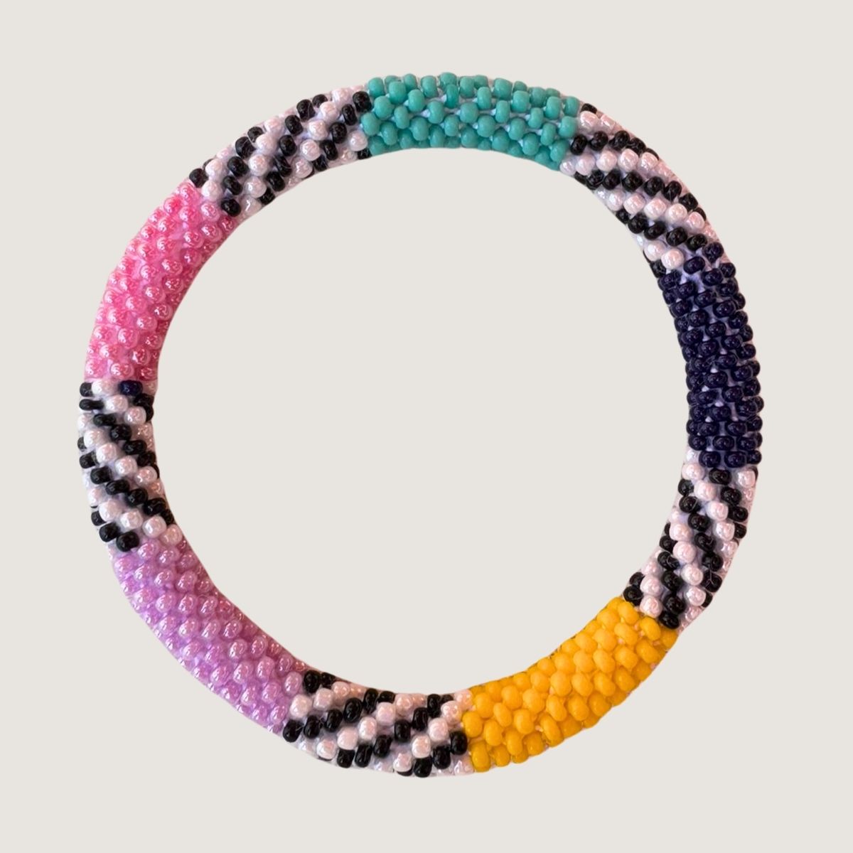 Multicolore à blocs