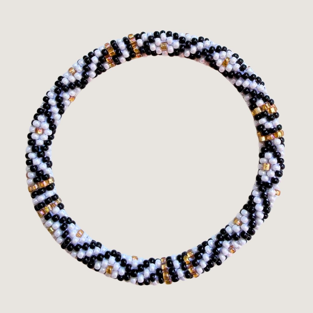 Blanc et noir à motifs