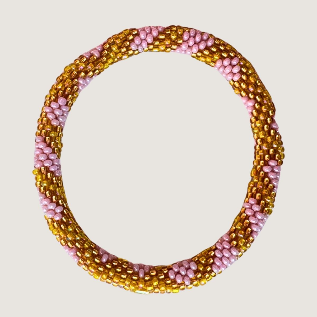 Or et rose à rayures