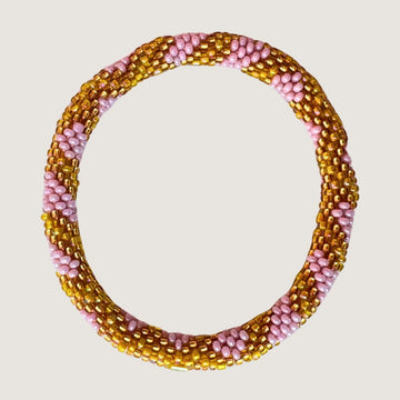 Or et rose à rayures