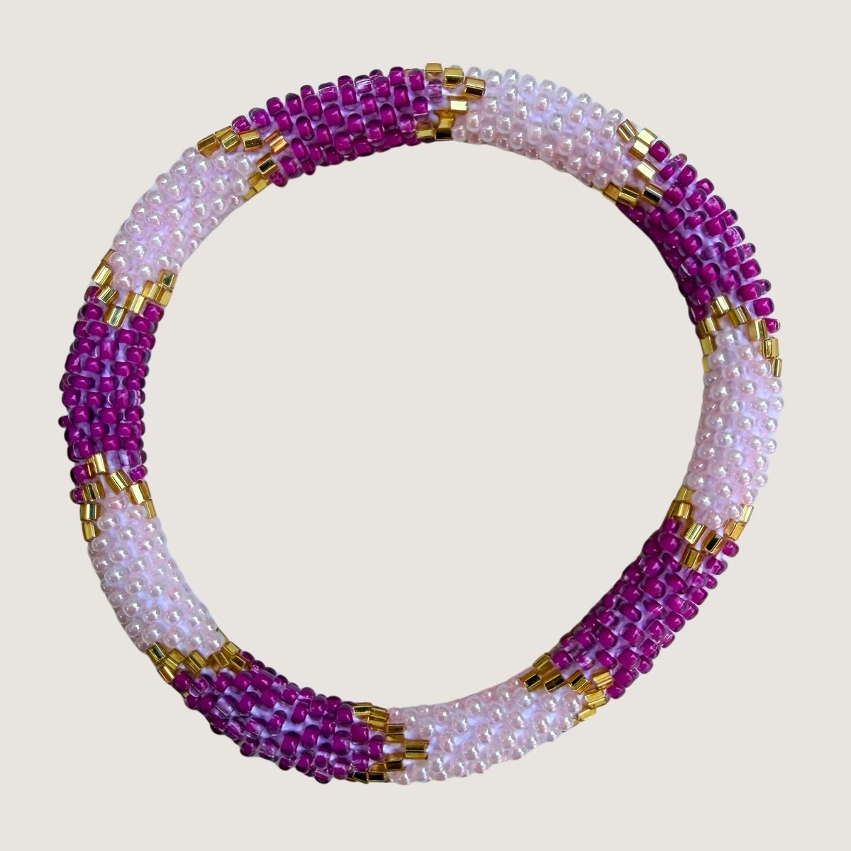 Violet et blanc