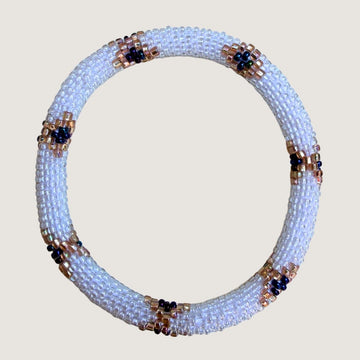 Blanc à losanges