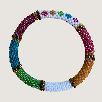 Multicolore à blocs foncés