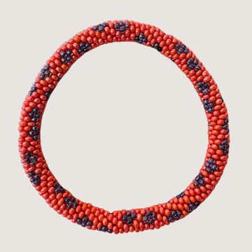 Orange et bleu gris