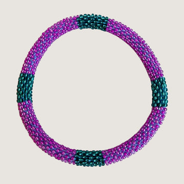 Violet et vert