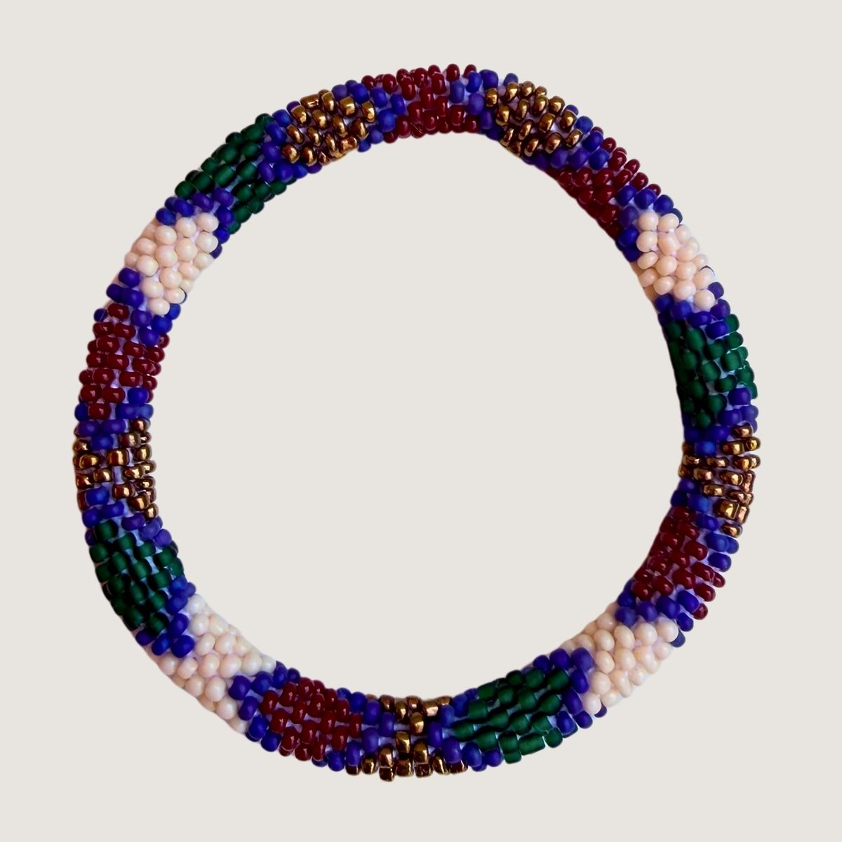 Bleu nuit multicolore