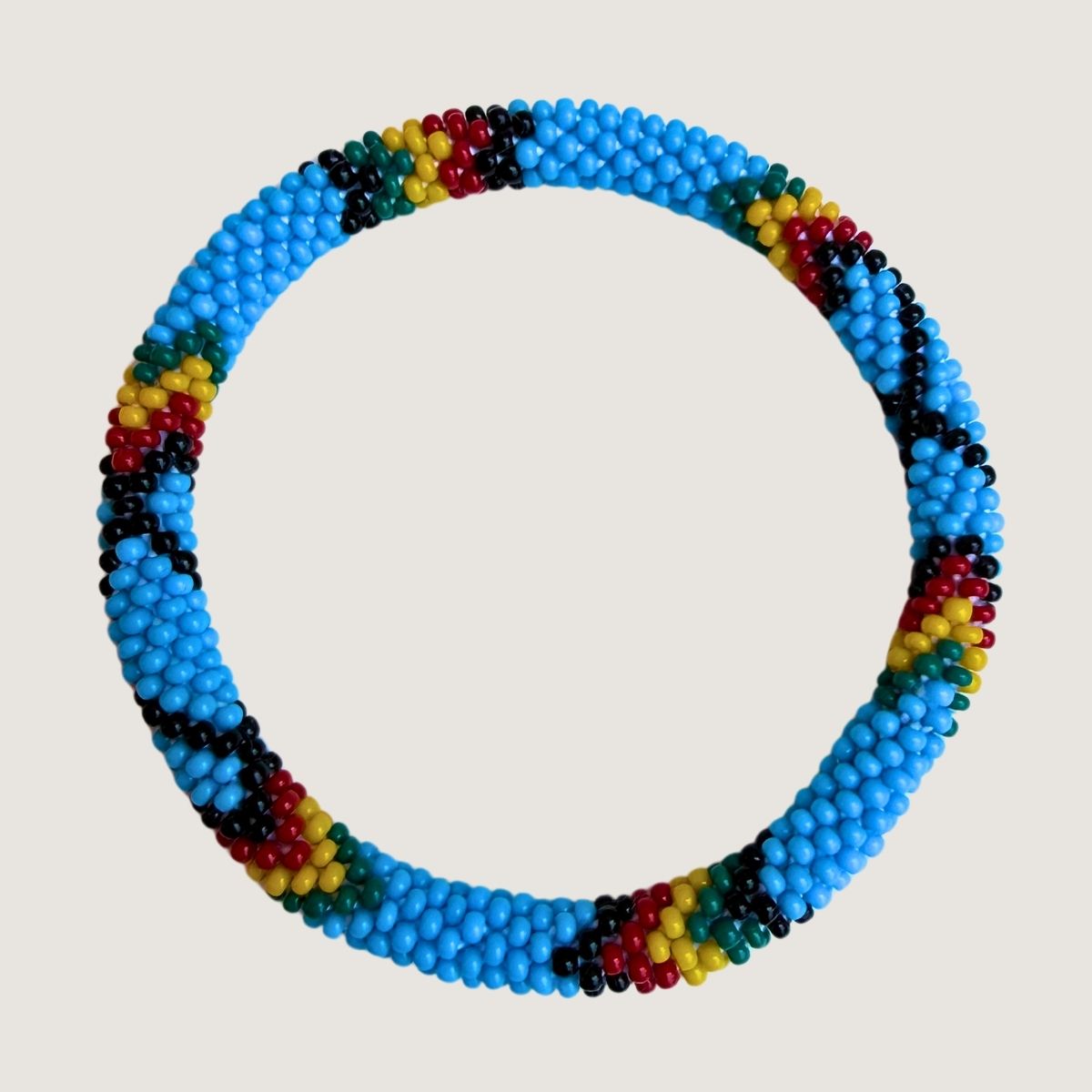 Bleu clair multicolore