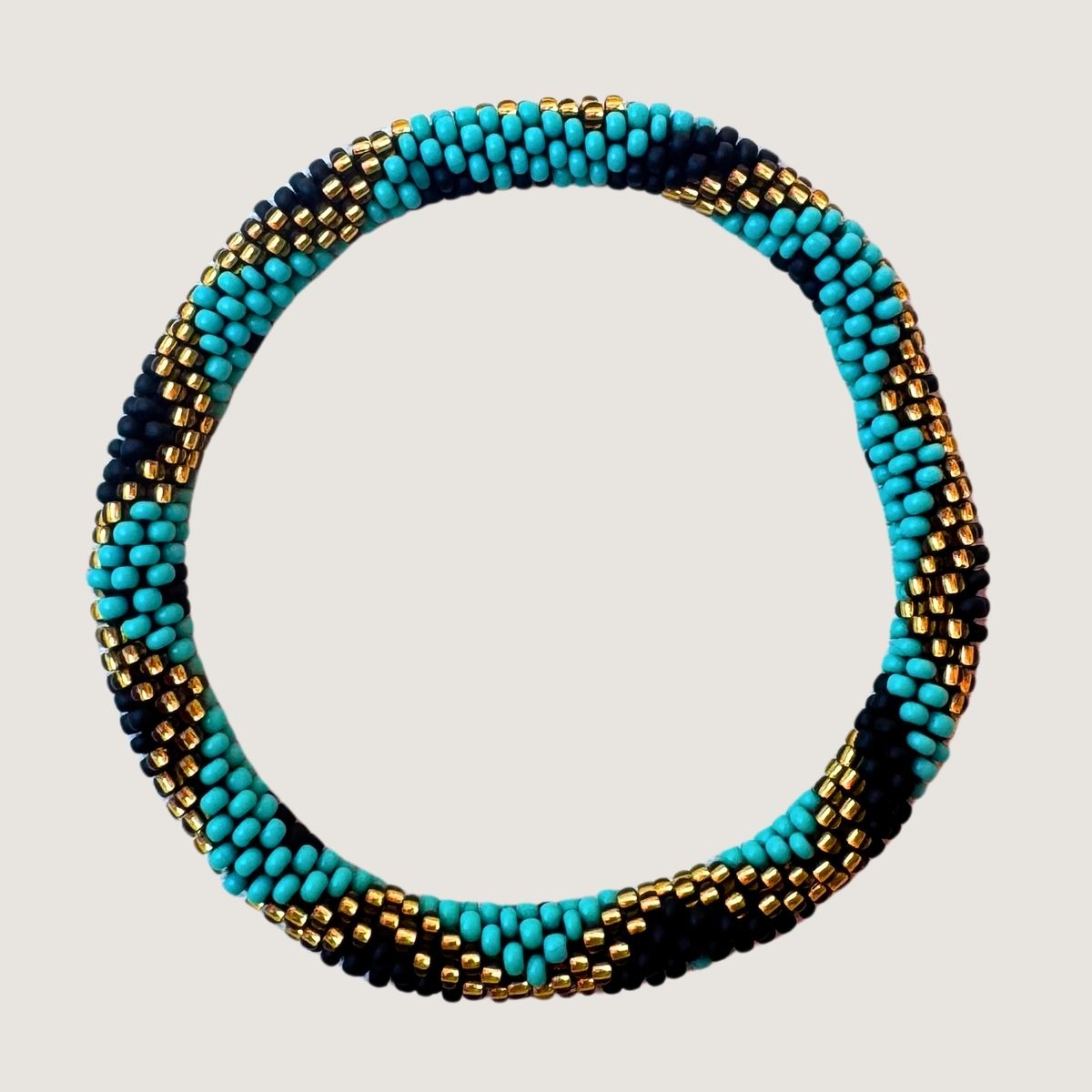 Turquoise et noir